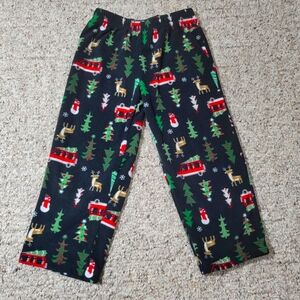 Carters Christmas Fleece Pajama Pants Size 4T